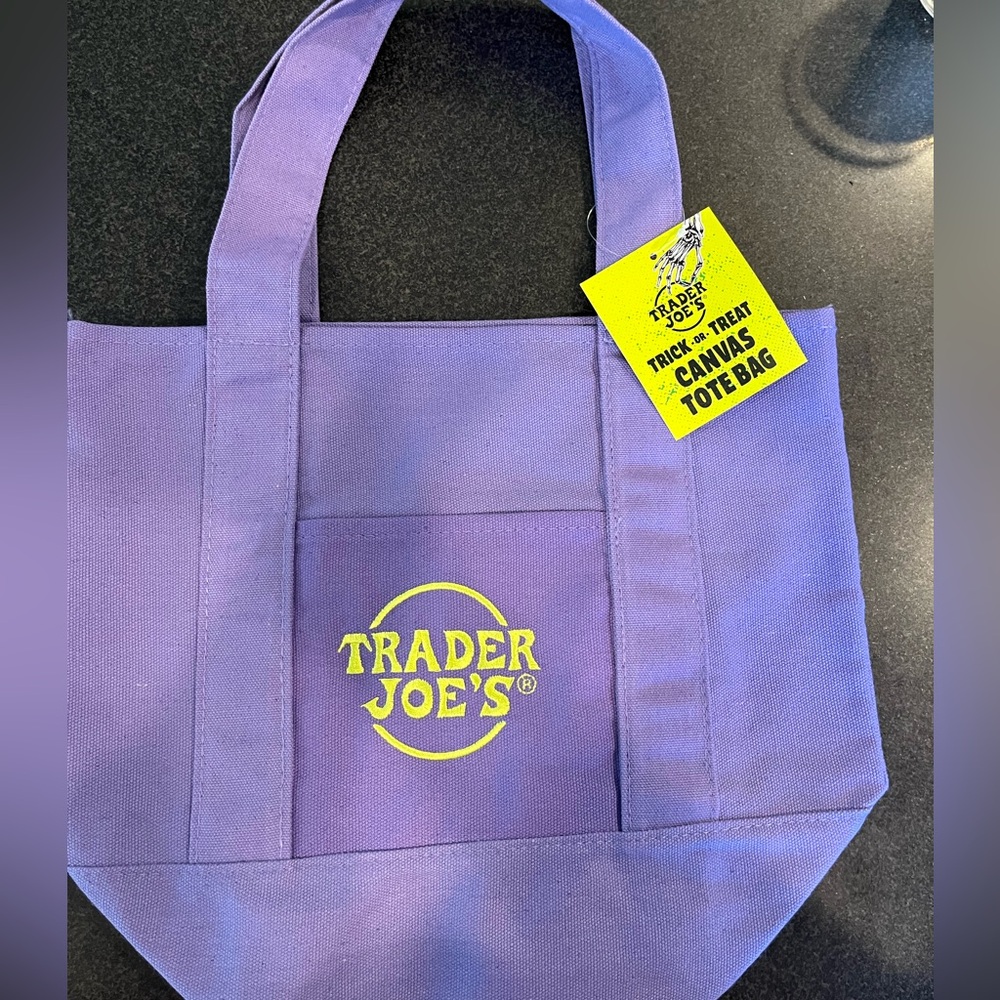 Trader Joe's mini Canvas Tote Bag